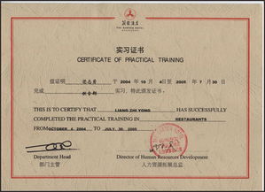 酒店餐廳半年實習報告(酒店餐廳實習報告)