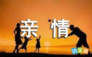 關(guān)于親情的作文300字左右(關(guān)于母親的作文300個(gè)字左右)