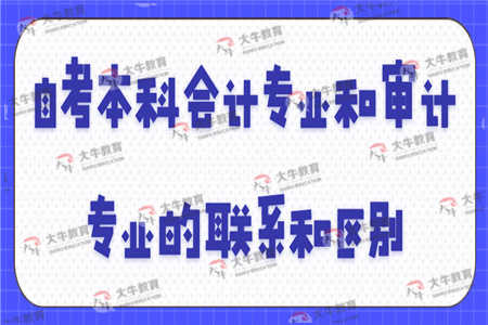 自考本科審計(jì)專(zhuān)業(yè)內(nèi)容