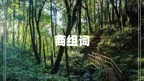 商組詞
