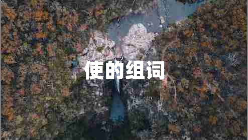 使的組詞 使的組詞