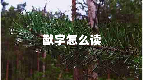 猷字怎么讀 猷字怎么讀
