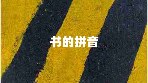 書的拼音