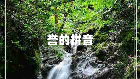 譽的拼音 譽的拼音