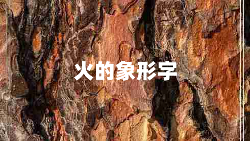 火的象形字