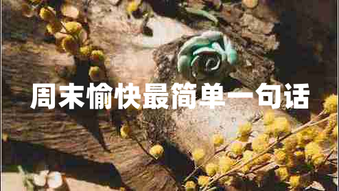 周末愉快最簡(jiǎn)單一句話(huà)