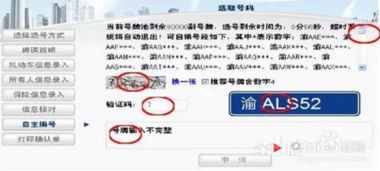 新車上牌選號注意事項