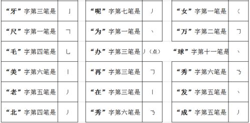 筆順,基礎(chǔ)知識