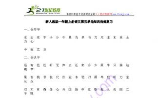 人教版五下語(yǔ)文基礎(chǔ)知識(shí)歸類