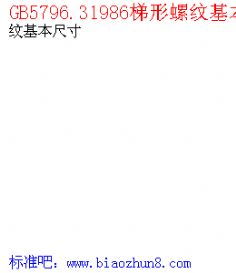 梯形螺紋基礎(chǔ)知識(shí)