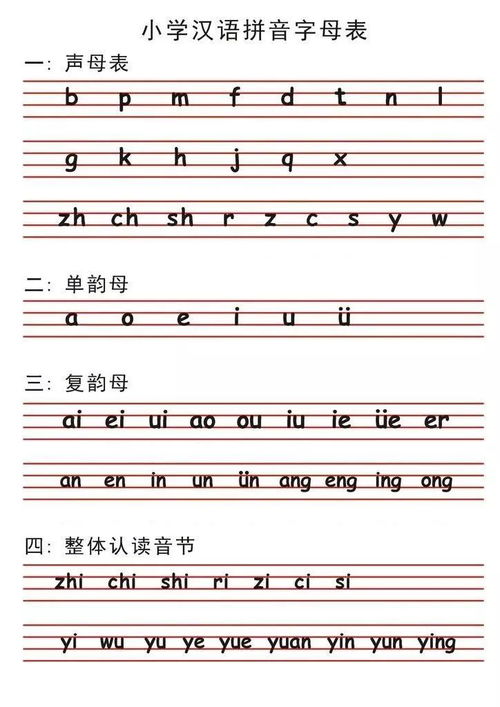 基礎(chǔ)知識韻母